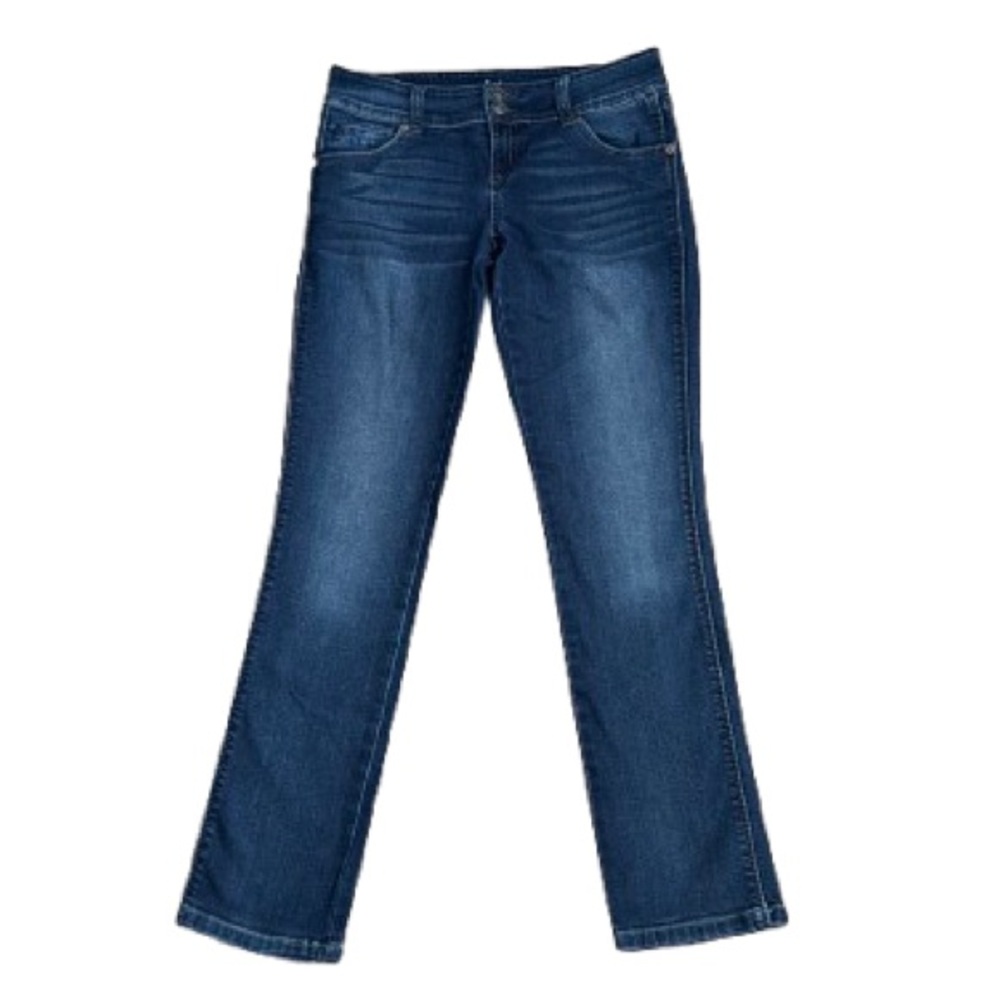 34P INC International Concepts Low Rise Regular Fit Straight Leg Jeans- Sz: 4S